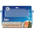Ziploc Endurables Large Pouch, 8 Cups, Reusable Silicone Bags and Food