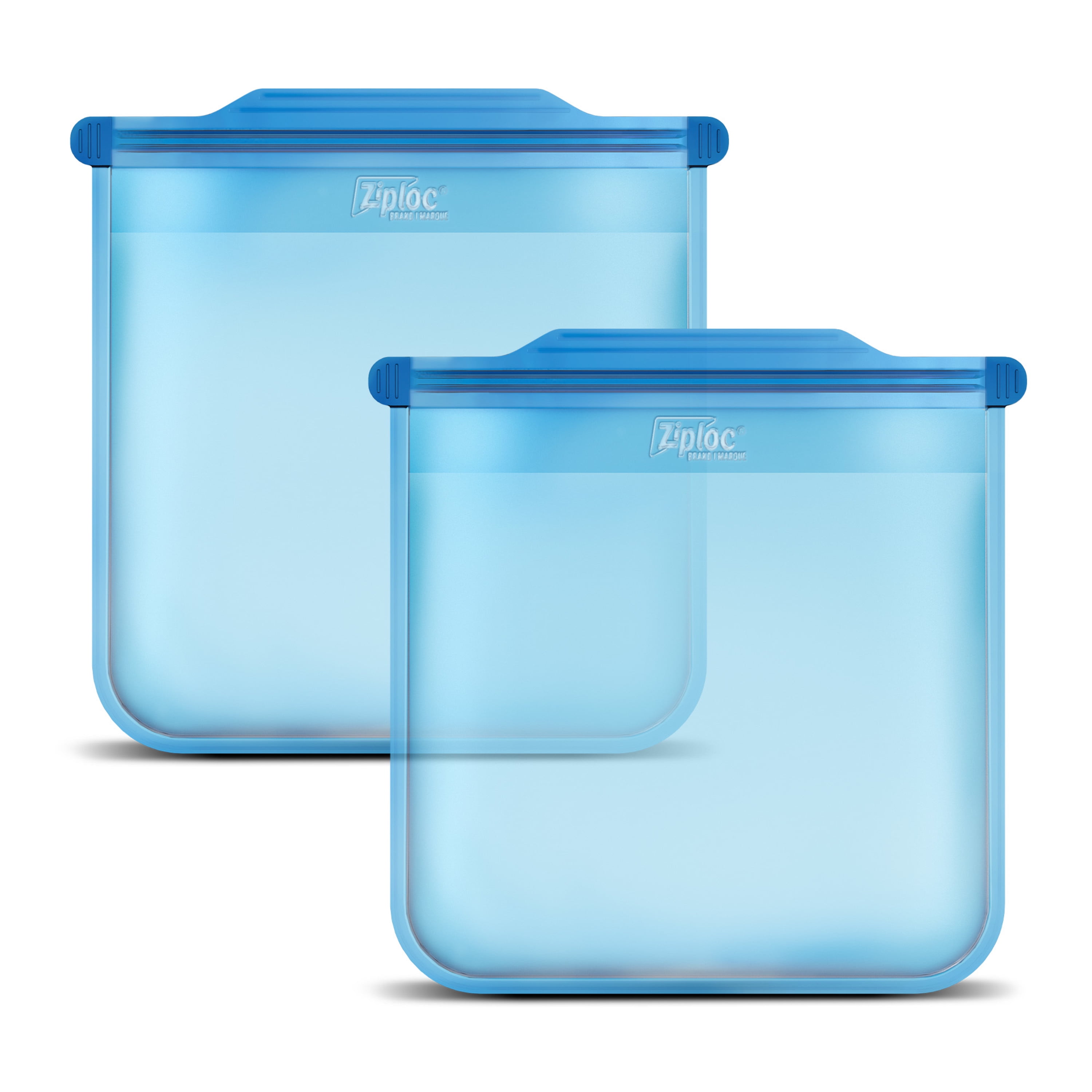 Ziploc® Endurables Large Pouch Reusable Silicone Press To Seal Food Storage  Container, 1 pk - Fry's Food Stores