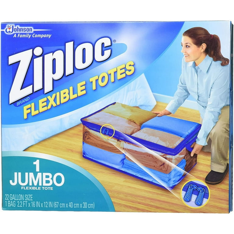 Ziploc Flexible Extra Extra Large Clothes Storage Bag Pack of 5 Walmart