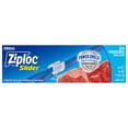 thumbnail image 1 of Ziploc Freezer Bags, Gallon Size Reusable Slider Bags, Power Shield Technology, 24 Count, 1 of 14