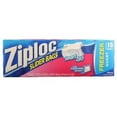 Ziploc, Freezer Slider Bags Quart Size, Count 1 Freezer Bags / Grab