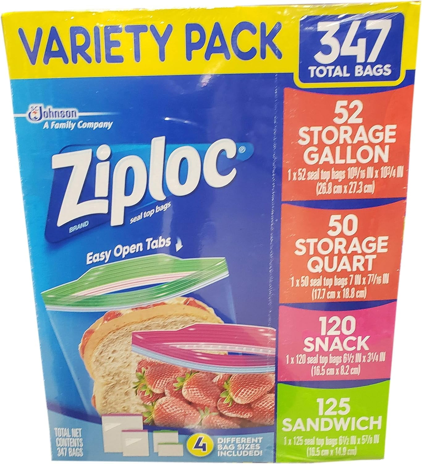 Ziploc Variety Pack | Freezer bags for ecommerce - Walmart