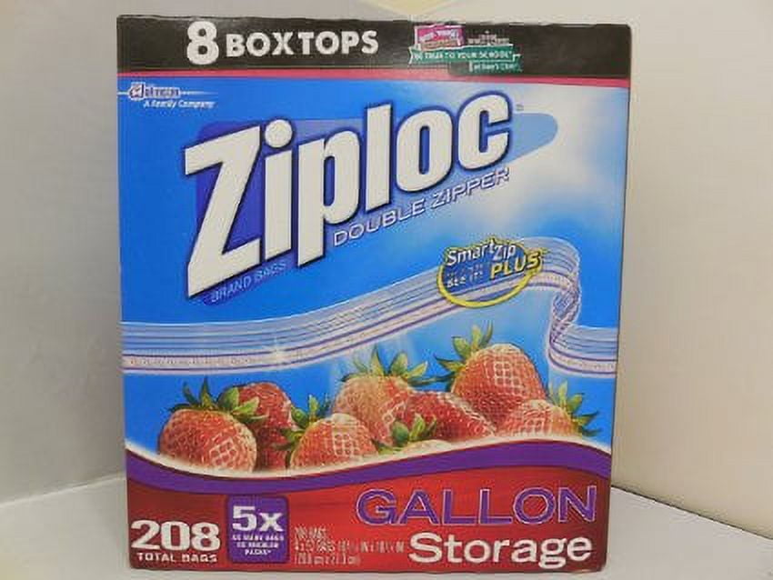 Ziploc Smart Zip Gallon Freezer Bags 152 ct EACH