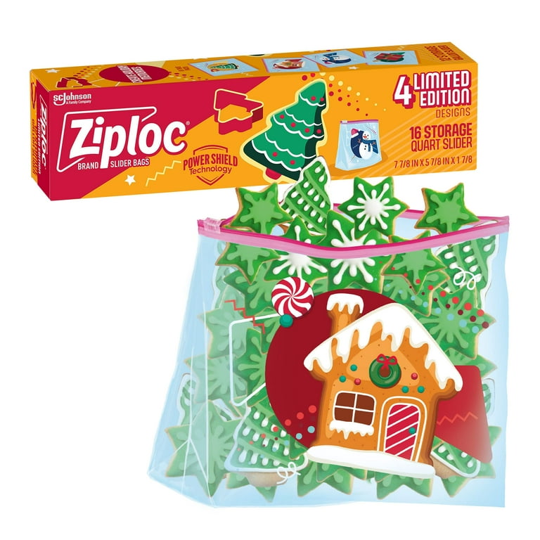 Buy Ziploc Holiday Food Storage Bag 1 Qt.