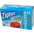 thumbnail image 1 of Ziploc Quart Freezer Bags - 54-Count, 1 of 1