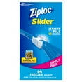 thumbnail image 1 of Ziploc Slider Freezer Bags, Quart, 64 ct, 1 of 7