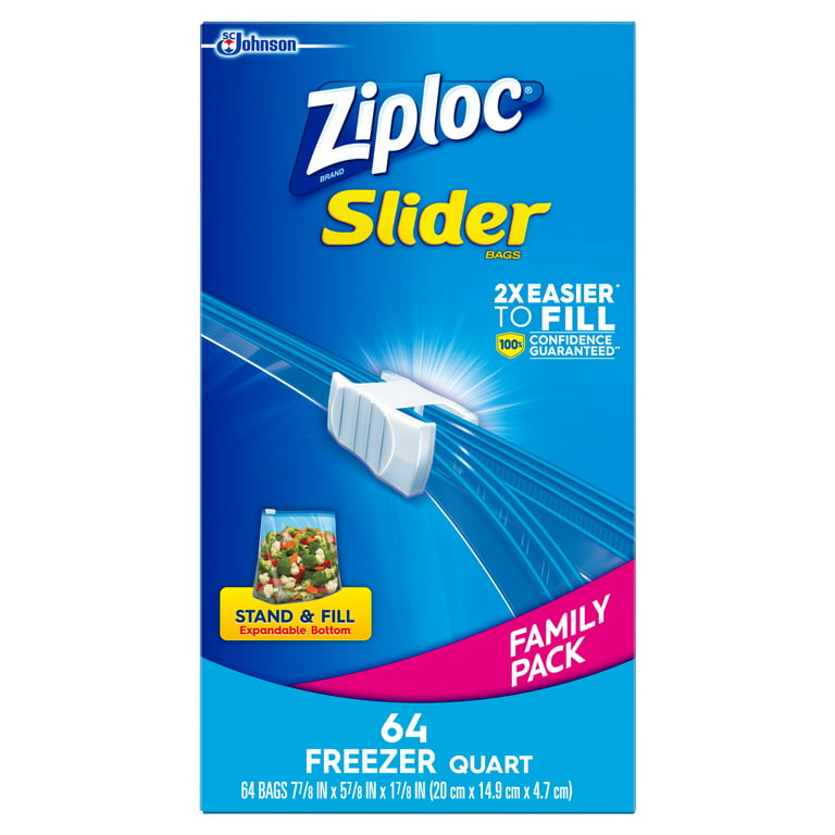 Ziploc® Brand Slider Freezer Gallon and Quart Bags with Power Shield T –  Oasis Bahamas