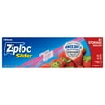 thumbnail image 1 of Ziploc® Brand Storage Slider Gallon Bags, Power Shield™ Technology, Expandable Bottom, 32 Count, 1 of 14