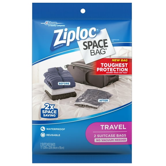 Ziploc Space Bag Travel Storage Bag