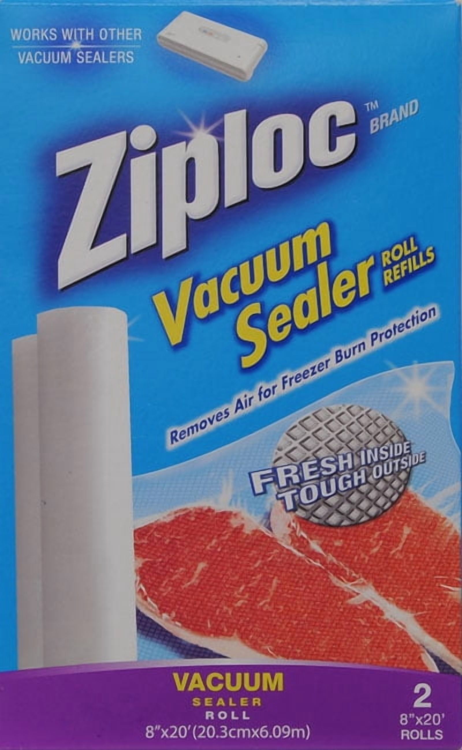 Ziploc Vacuum Seal Storage Rolls, Count