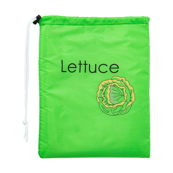 Ziplock Bag Organizer, Tswift Banana & Lettuce Bag Washable Stay Fresh Bags Drawstring Design Storage Bag Banana Storage Bag Ziplock Bags Various Sizes Ziplock Bag Ziploc Bags Green