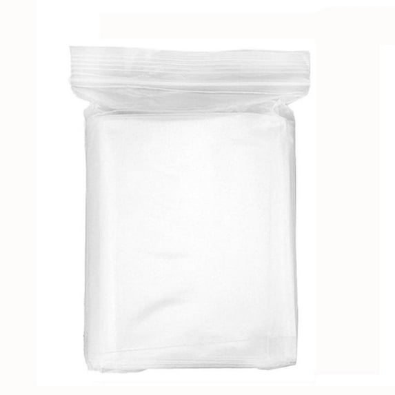 Easeky Ziplock Bags Clearance! Transparent Ziplock Bag Thickened Food Sealing Plastic Pe Ziplock Sealed Food White Sandwich Bag Alternatives