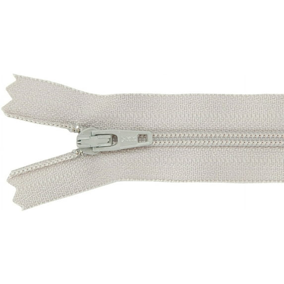 Ziplon Coil Zipper 14"-Smoke Gray