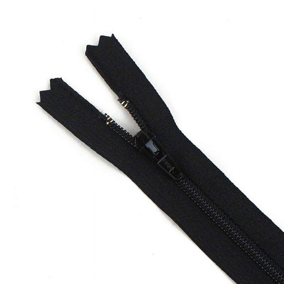 Ziplon Coil Zipper 7"-Black