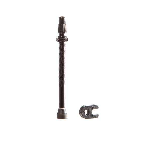 Zipp 80mm Universal Valve Tubeless Valve, Presta, 80mm, 1 valve, 1 valve core wrench