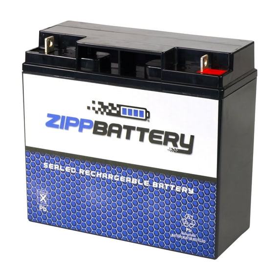 Zipp Battery 12V (12 Volt) (12 Volts) 18Ah Sealed Lead Acid (SLA) Battery for AGM