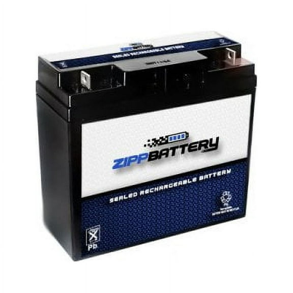 Zipp Battery 12V (12 Volt) (12 Volts) 19Ah 228w Sealed Lead Acid (SLA) Battery - T3 Terminals By Zipp Battery