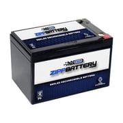 Zipp Battery 12V 12 Volts 15Ah Sealed Lead Acid SLA Battery - T2 Terminals - for Zb-12-15