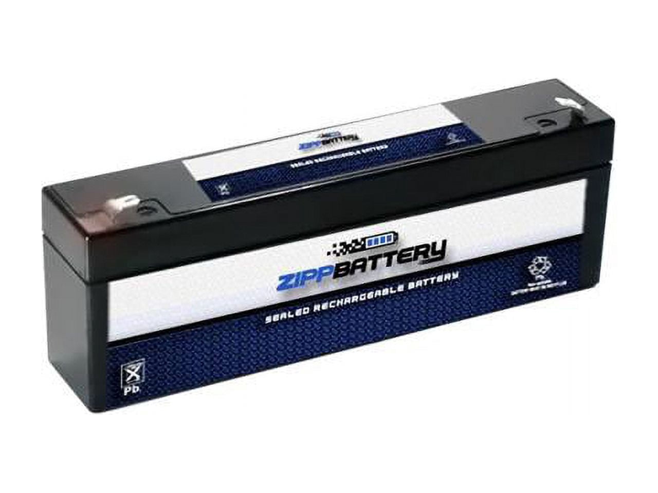 Zipp Battery 12V (12 Volt) (12 Volts) 2.3Ah Sealed Lead Acid (SLA) Battery for Ub1223 Amp Es2.3- Np2.3-12 Ps-1223