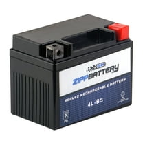 Zipp Battery YTX4L-BS (4L-BS 12 Volt,3 Ah, 50 CCA) Sealed AGM 12V (12 Volt) 50cca  Battery