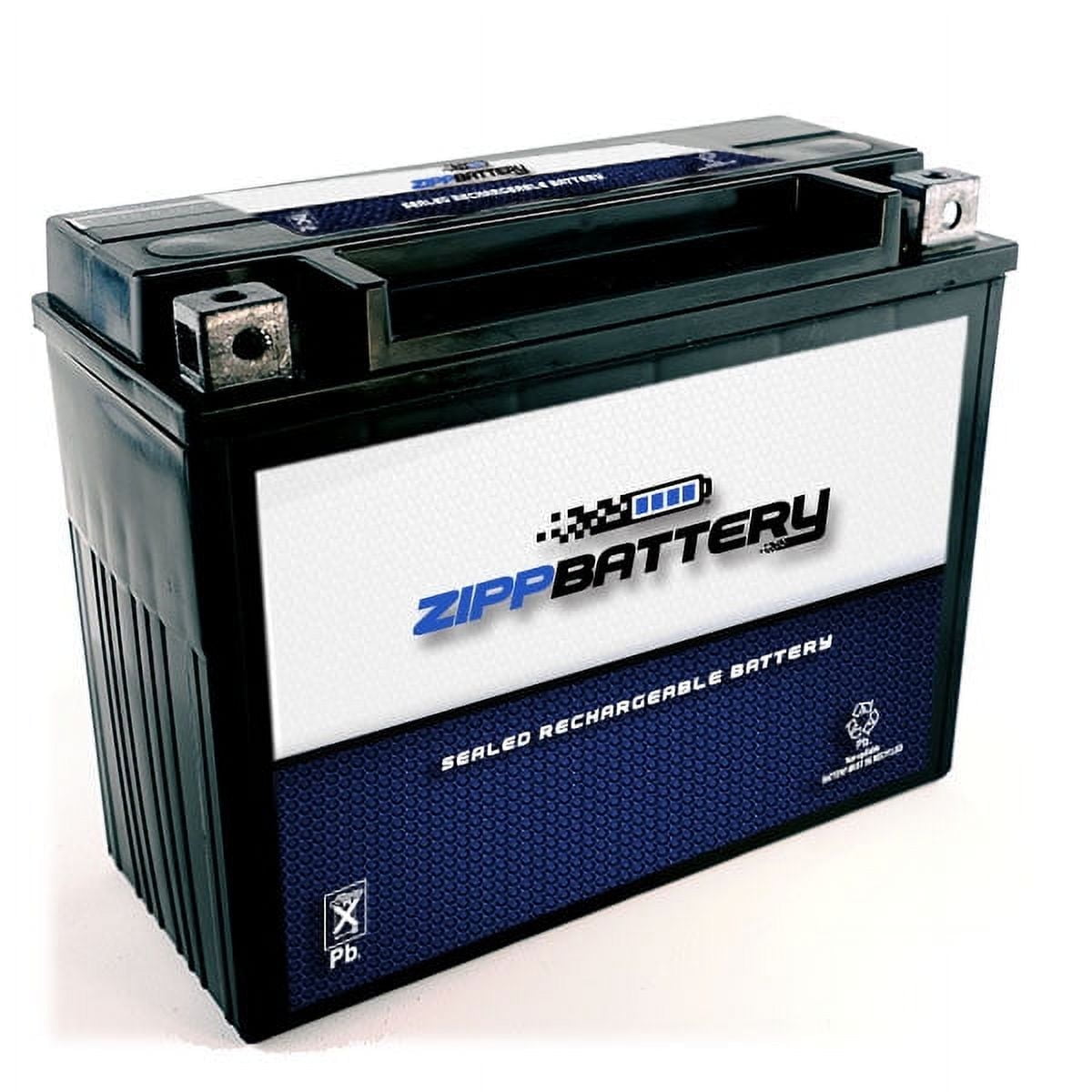 Zipp Battery Ytx20h-bs (20h-bs 12 Volts,18 Ah, 310 Cca) Motorcycle Battery for Harley-davidson Xl Series (sportster) 1100, Years (1979 - 1993)