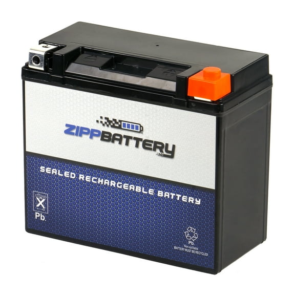 Zipp Battery Ytx20l-bs (20l-bs 12 Volts,18 Ah, 270 Cca) Motorcycle Battery for Polaris Victory 1507cc V92c Dc 2000
