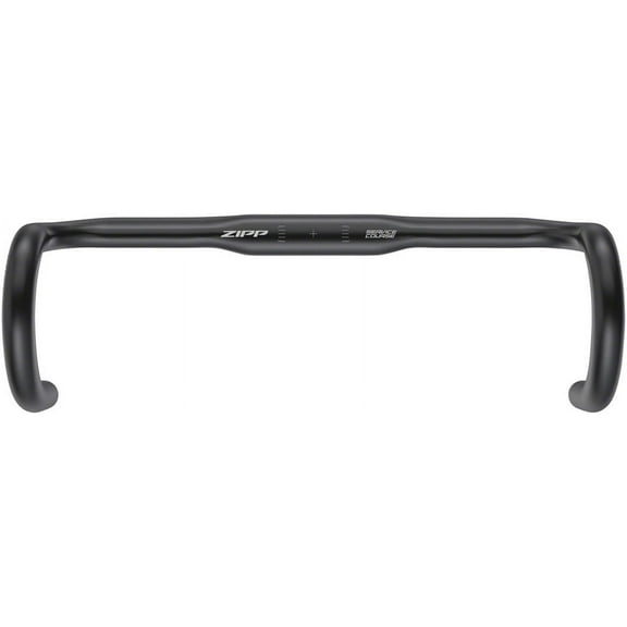 Zipp Service Course 80 Ergo Drop Handlebar 31.8mm 38cm Bead Blast Black Aluminum