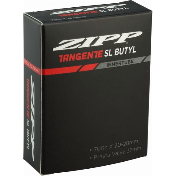 Zipp Tangente Butyl Tube - 700 x 20-28mm, 37mm Aluminum Presta Valve
