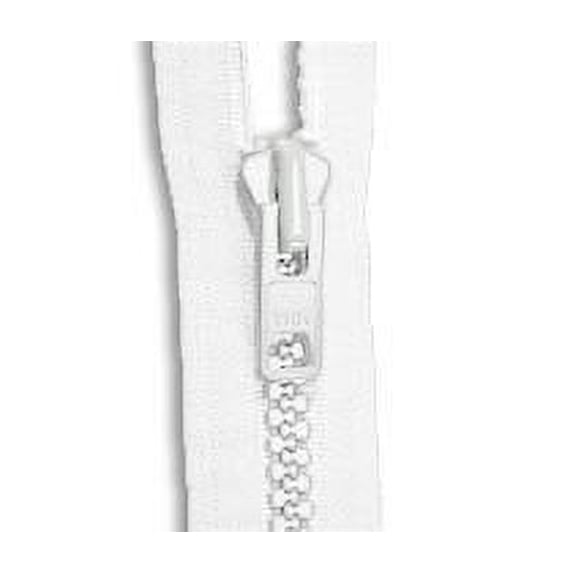 Zipper #10 Vislon Plastic Sleeping Bag 72" - White