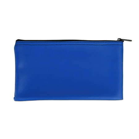 Zipper Bag - Royal Blue - 11W x 6H - Expanded Vinyl - Money Pouch