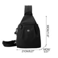 thumbnail image 1 of Zipper Bags for Travel Convertible Commuting Backpack, Sports Waist Pack, Crossbody and Shoulder Bag with Adjustable Straps, 1 of 5