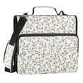 thumbnail image 1 of Zipper Binder Lots Of Roses 1.5 Inch Binder Folder Bag with Shoulder Strap and Handle, 1 of 8