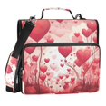 thumbnail image 1 of Zipper Binder Love 1.5 Inch Binder Folder Bag with Shoulder Strap and Handle, 1 of 8
