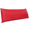 thumbnail image 1 of Zipper Body Pillowcase Ultra Silky Matte Satin Body Pillow Cover 20 x 54 in, 1 of 12