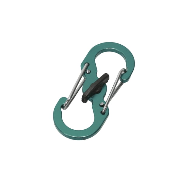 Zipper Clips Theft Camping Carabiner With Lock S Type Keychain Hook, Small Stainless Steel Anti-Theft S Clip For Backpacks Purses Travel Bags, Keychain Hook With Lock For Camping