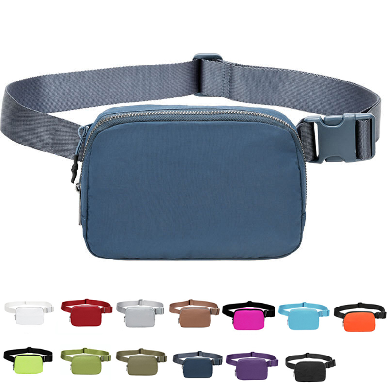 Zipper Fanny Pack for Women Men Mini Belt Bag Small Waist Bag Pouch