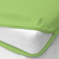 thumbnail image 1 of Zipper Fitted Sheet - Hotel Quality Bottom Sheet - 15" inch Snug Deep Pocket Full-XXL Size Zipper Encasement Pure 300TC Cotton Bed Sheets Mattress Cover - Sage Solid., 1 of 5