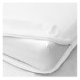 thumbnail image 1 of Zipper Fitted Sheet - Brushed Hotel Quality Bottom Sheet 10 inch Extra Deep Pocket Soft Microfiber -Shrinkage and Fade Resistant-Easy Care -1 Fitted Sheet (White, King), 1 of 2