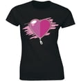 thumbnail image 1 of Zipper Heart Survivor Club Open Heart Surgery Support Women's Tee Shirt, 1 of 4