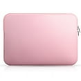 thumbnail image 1 of Zipper Laptop Sleeve Soft Case Bag for Macbook Laptop AIR PRO Retina Notebook Bag Pink 15-inch, 1 of 6