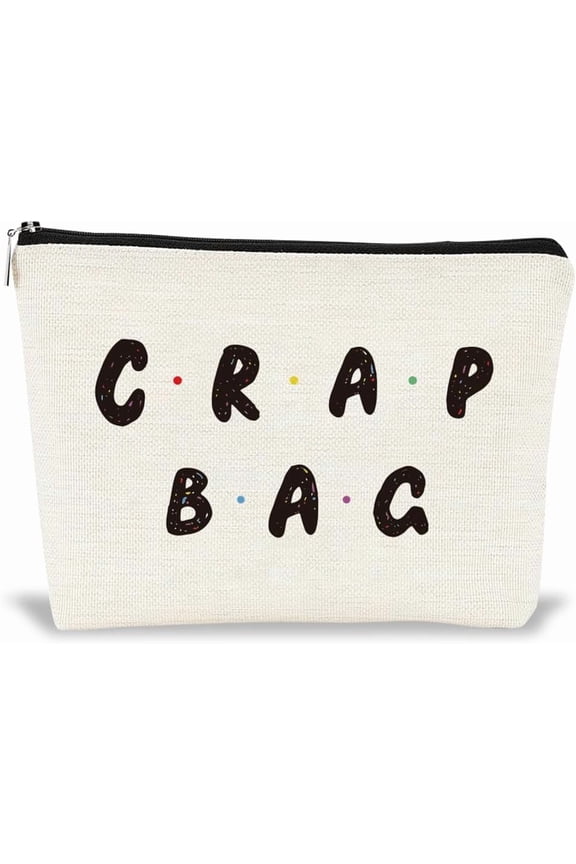 Zipper Makeup Bags Letters Printed Portable Travel Cosmetic Bag Personalized Travel Toiletry Pouch Clutch Bags Accessory Organizer for Women Girls Gifts 9.8x7x2 Inch DIY