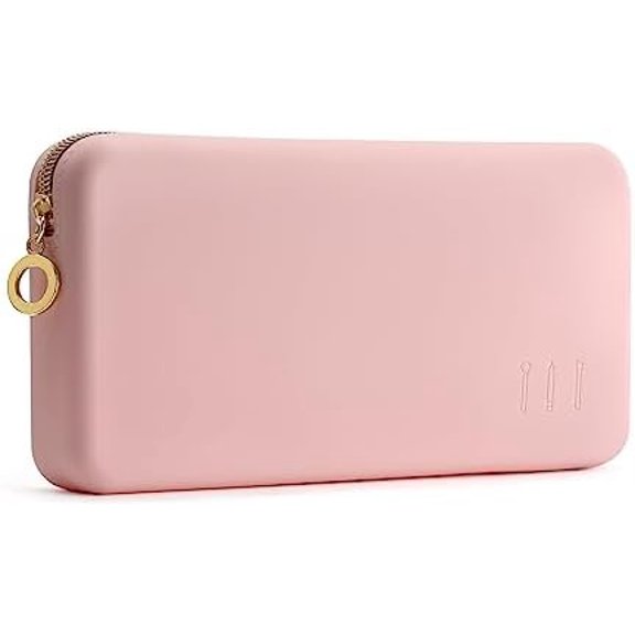 Zipper Makeup Brushes Bag For Travel, Large  Makeup Brush Holder, Make Up Brushes Pouch Case for Makeup Tools -