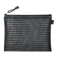 thumbnail image 1 of Zipper Mesh Pouch,Pencil Pouch,Mesh Zipper Pouch Bags for Organizing,Multipurpose Storage Mesh Bag for Cosmetics,Purse and Toiletry,Travel Bags,Home Offices Supplies,5 Colors(9.06x7.09")(Black), 1 of 9
