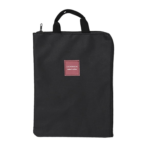Zipper Multifunctional Multilayer File Bag Laptop Bag Mobile Phone Canvas Briefcase