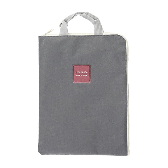 Zipper Multifunctional Multilayer File Bag,Multi Layered Document Bag A Laptop Bag Mobile Phone Canvas Briefcase Under $5 Kilougeis