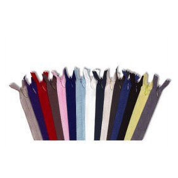 Zipper Nylon Invisible 18" - Black