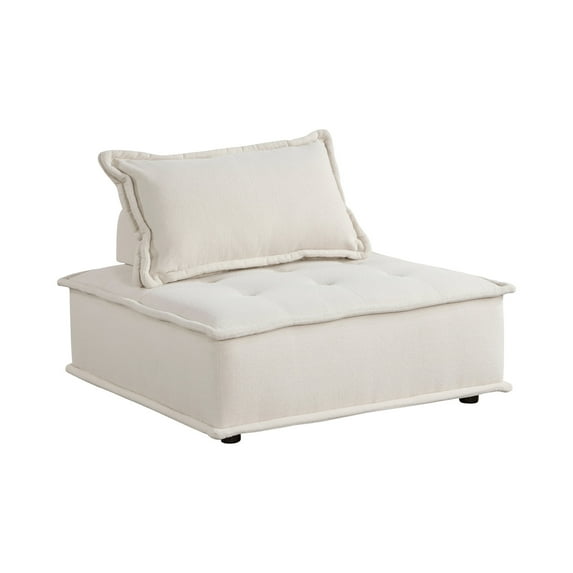 Zipper - Paired Accessories - Modular Armless Chair - Family Gathering Spot - Customizable Setup