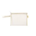 thumbnail image 1 of Zipper Pouch Bag with Handle Transparent Nylon Mesh Thickened Stationery Document Storage Bag, 1 of 1