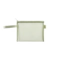 thumbnail image 1 of Zipper Pouch Bag with Handle Transparent Nylon Mesh Thickened Stationery Document Storage Bag, 1 of 1