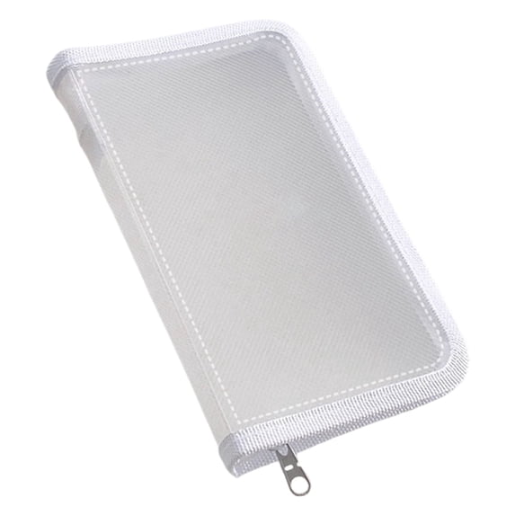 Zipper Pouch Document Folder, Waterproof Zip File Bag for Office Organization, Pencil Pouch for Makeup Supplies, Clear Document Organizer for Receipts and Papers, 8.35x4.72 Inch